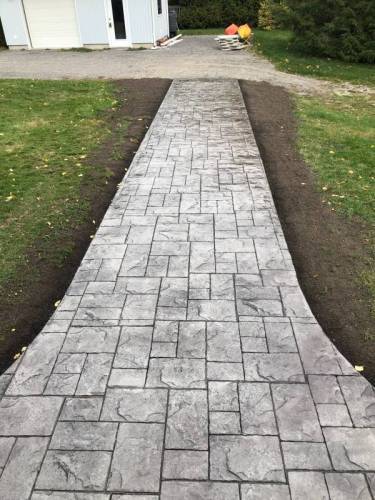 Stamped Concrete Project